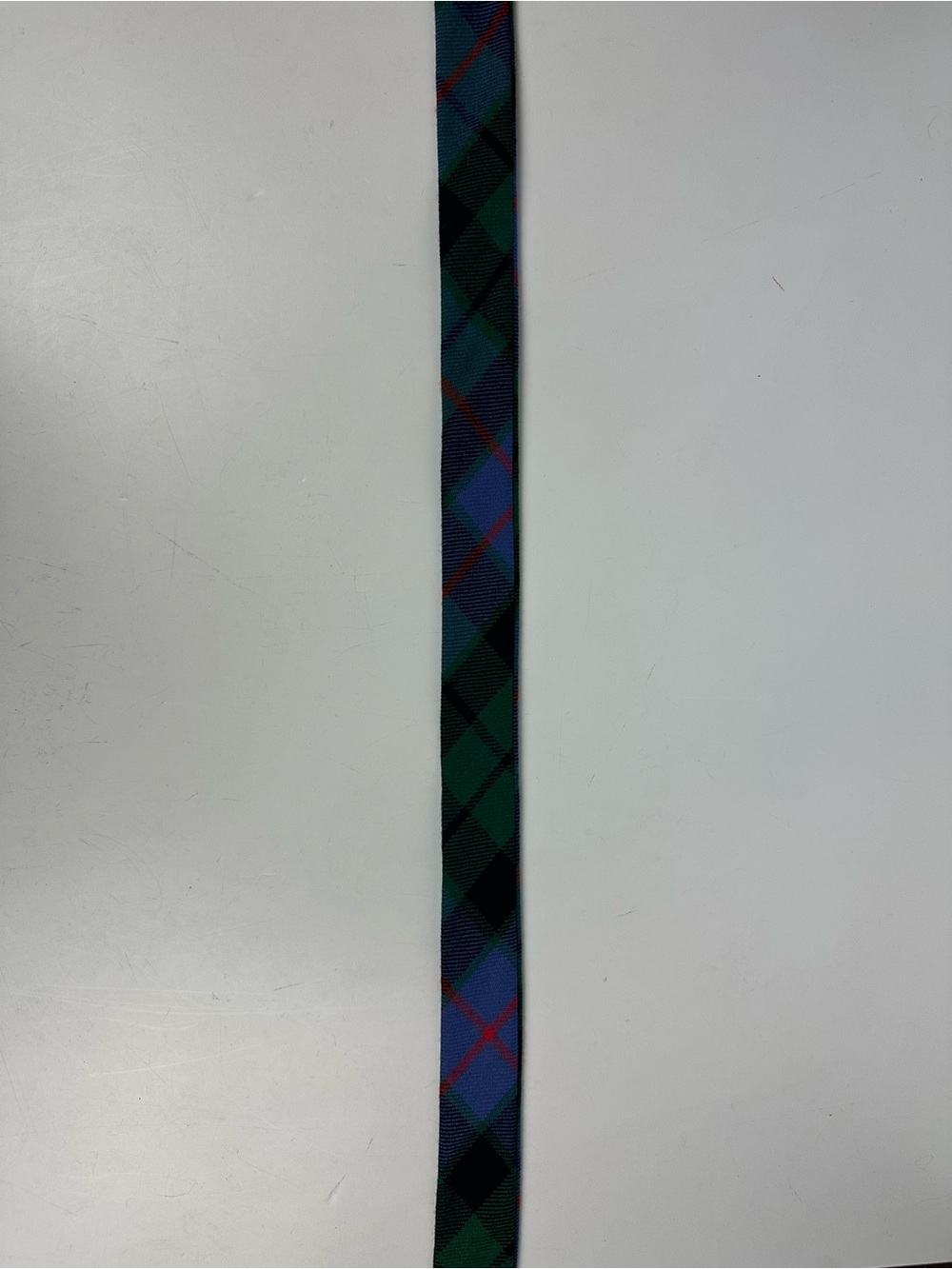 J. Crew Plaid Wool Ribbon D-Ring Belt - Picture 6 of 10